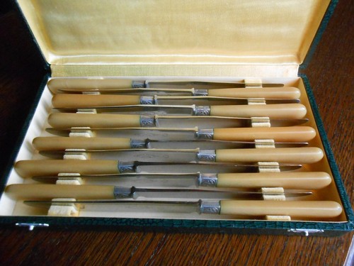 Couteaux anciens lames - 12,