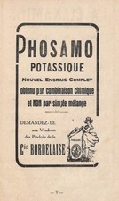 CIE BORDELAISE " PHOSAMO "