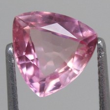Pierre précieuse naturelle de couleur rose Birmanie certifiée 3,35 ct saphir ...