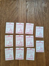 Les Schtroumpfs Lot De 11 Vignettes Frigicreme Panini