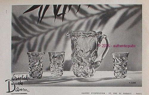 Publicite cristal daum - publicite, de