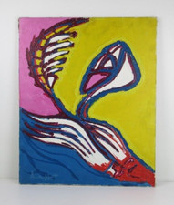 Tableau Peint À L'huile Sur