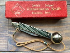 Ancien Couteau  PUMA FISHERMANS KNIFE SOLINGEN VINTAGE MESSER