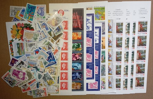 Lot important 260 timbres - lot,