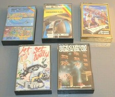 5 Cassettes Jeu Vidéo ZX