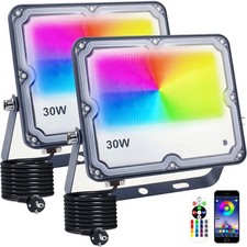 Projecteur led rgb exterieur - rgb,