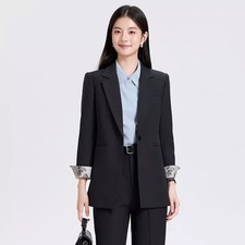 Blazer Pantalon Femme Noir