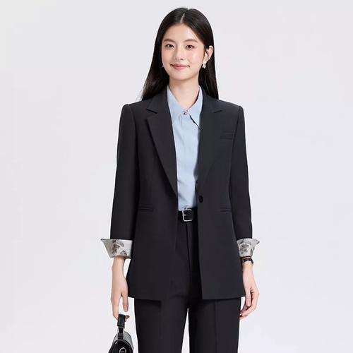 Blazer pantalon femme noir - blazer,