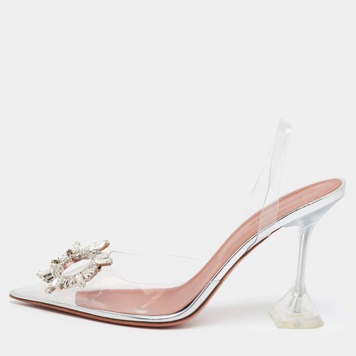 Escarpins bride pvc - en,