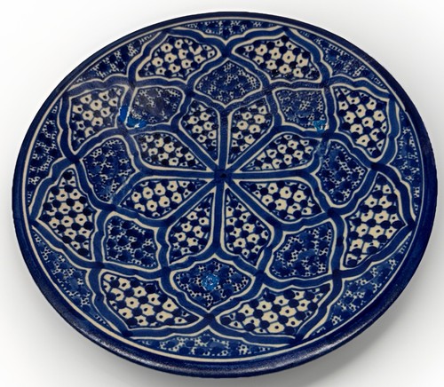 Rare plat assiette signé - assiette,