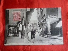 Carte Postale Ancienne CPA Dinan 35 Chapelier DAVY - rue de l'Apport 1904
