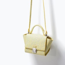 ZARA RIGID MESSENGER BAG