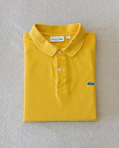Polo lacoste jaune classic - classic, fit