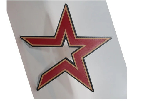 Houston astros printed logo - houston,