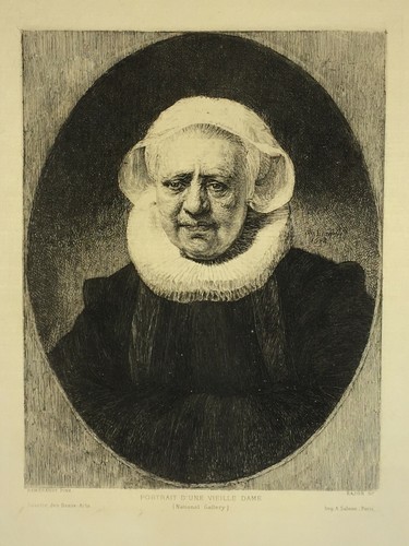 Portrait vieille dame - portrait,