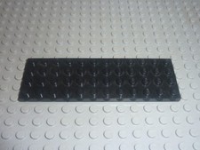 Lego plate 12 black - x,