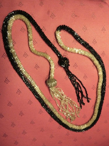 Sautoir nouer ancien - ancien, perles