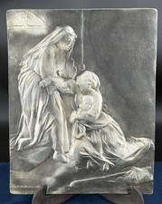 Plaque bas-relief Jules