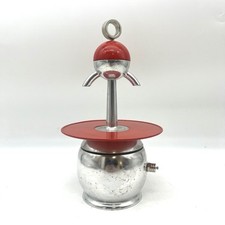 Cafetière Italienne Chromée OMET Modèle Lisa Express PAPALINA Vintage Rouge