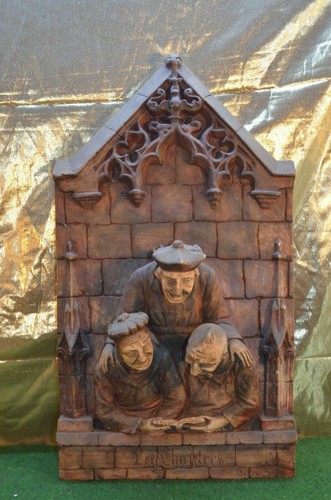 Ancien tableau de - ancien, plÂtre