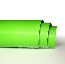 Film Adhésif Carbone Vert 3D