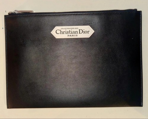 Authentique pochette cuir dior - authentique,