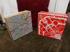 2 boites Hermes Paris collectors,échec et étrier,205x205x70mm