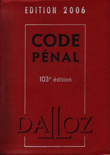 Code pénal edition - pénal,