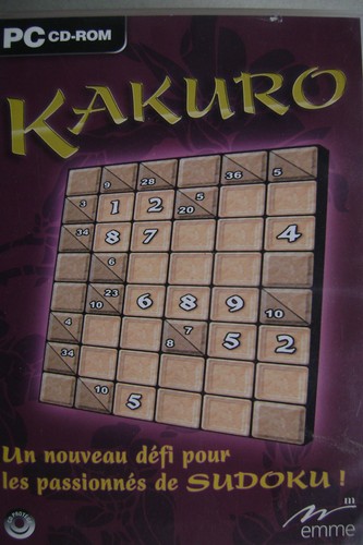 Jeu kakuro rom nouveau - kakuro, pc