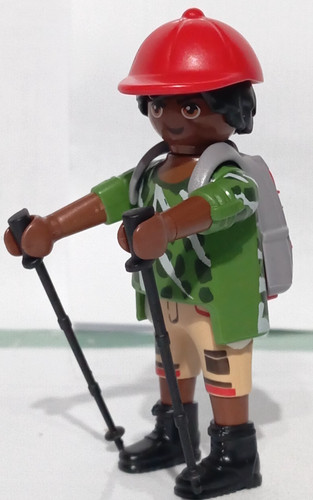 Playmobil figurine randonneur - figurine,