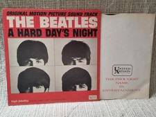 The Beatles 33 T LP A Hard Day's Night Import USA  UAL 366 VG / VG 