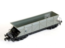 HORNBY HO N°729 WAGON HOUILLER TREMIE BALLAST SGW TRANSPORT MINERAIS SNCF HOPPER
