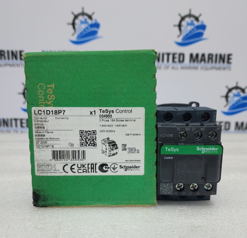 Contacteur schneider lc1d18p7 - schneider,