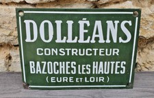 Ancienne Plaque Emaillé