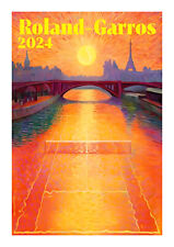 Roland Garros - Tennis - 2024 -  AFFICHE POSTER