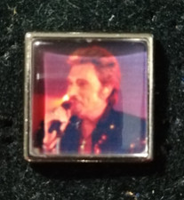 JOHNNY HALLYDAY Pin's pins carré (micro, Profil) 