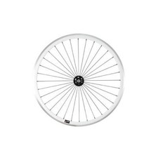 Roue velo fixie 700 blanc av