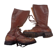 Très belle paire de bottes de pilote de l' Aviation, France époque  1 ère guerre