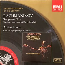 Symphony No.2 / Vocalise / Intermezzo & Dance ('Aleko'), Sergei Va