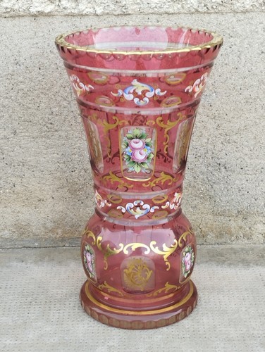 Vase boheme moser facettes - ?,
