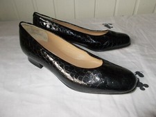 Chaussures escarpins cuir noir