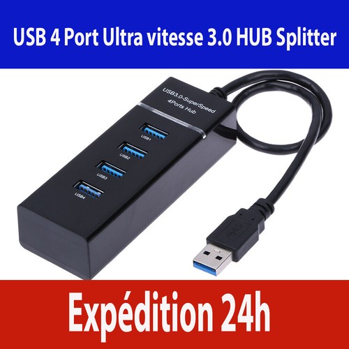Usb hub multiprise 4 - multiprise,