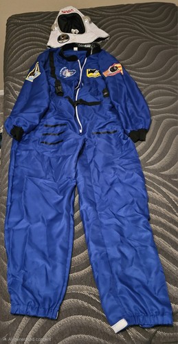 Blue astronaut costume - blue,