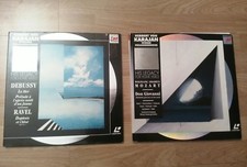 lot 2 laserdiscs Herbert von karadjan Sony classical