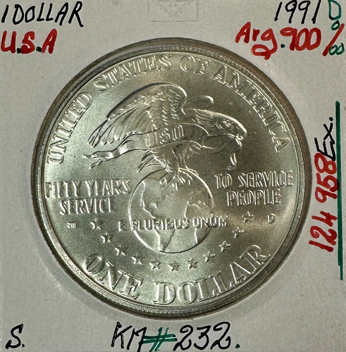 Etats unis usa 1 dollar - -,