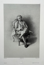 Liseur LITHOGRAPHIE Fac Simile