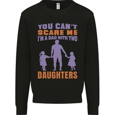 Papa Avec Deux Filles Sweat À