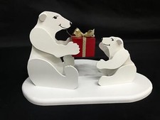 Figurine En Bois D'Ours