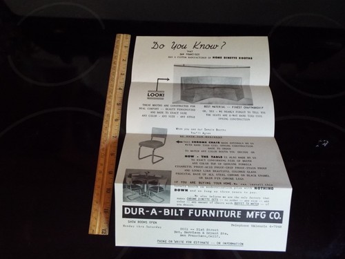 Vintage dur bilt furniture - vintage,
