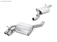 Milltek Système d'échappement sport depuis la Cat. Audi S3 8P 3-Tür 2x80mm Rond